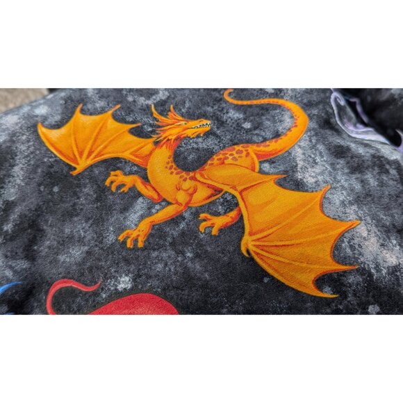 💜Handcrafted Dragon Pillows (Set of 3) - Picture 4 of 8